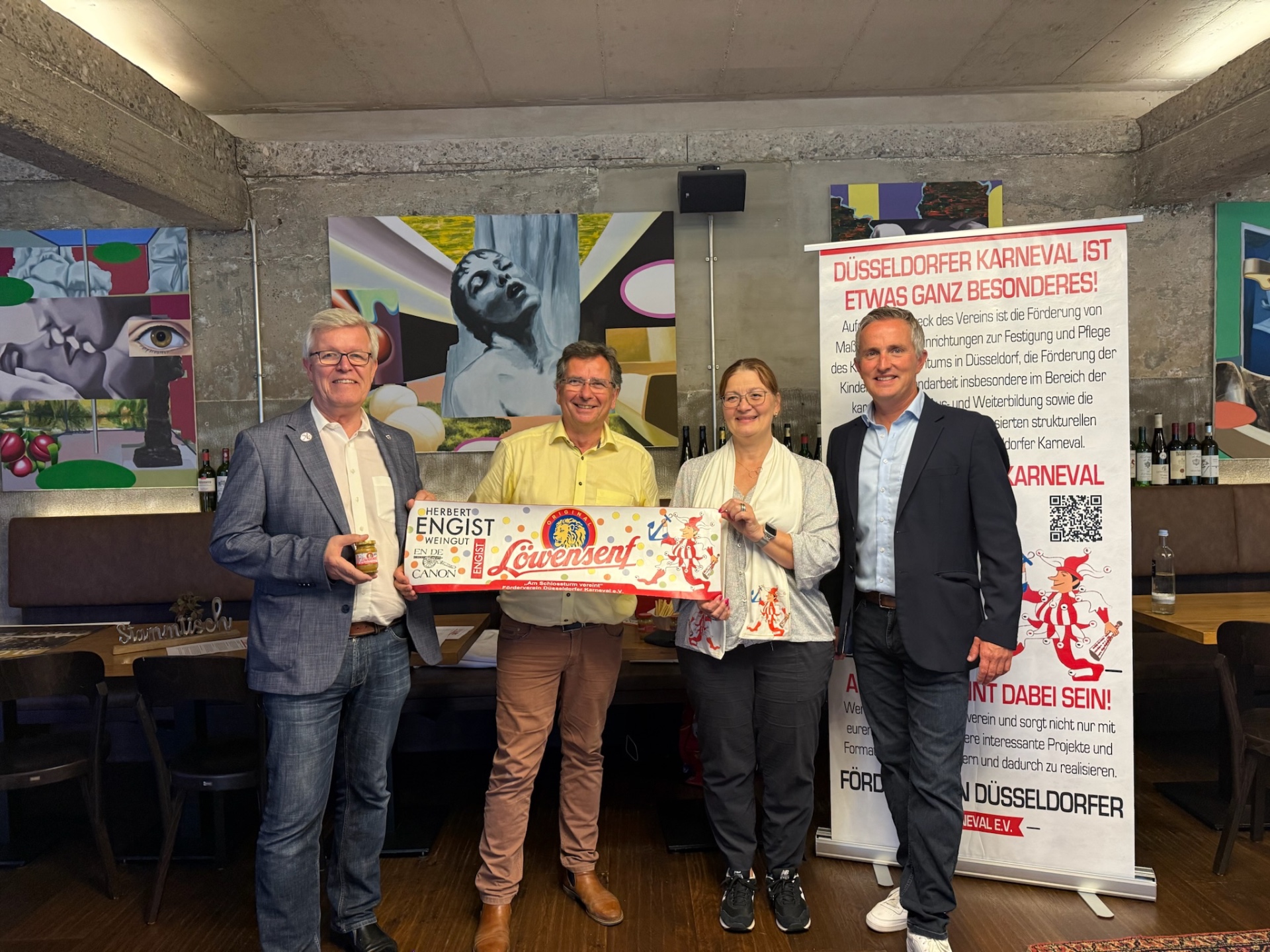 Präsentation der neuen Löwensenf-Produkte zum Gourmet Festival